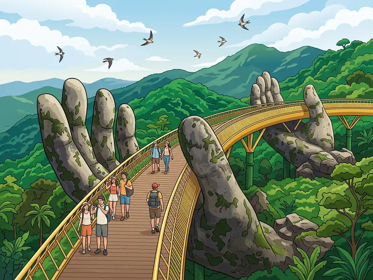 Illustration representing traditional and modern Vietnamese naming conventions